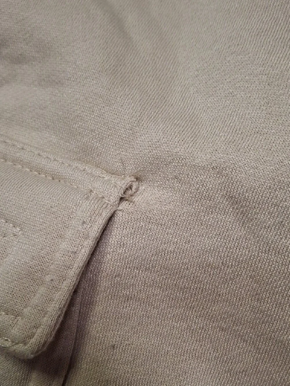 Men's Cargo Sweatshorts in Tan with Drawstring Waist